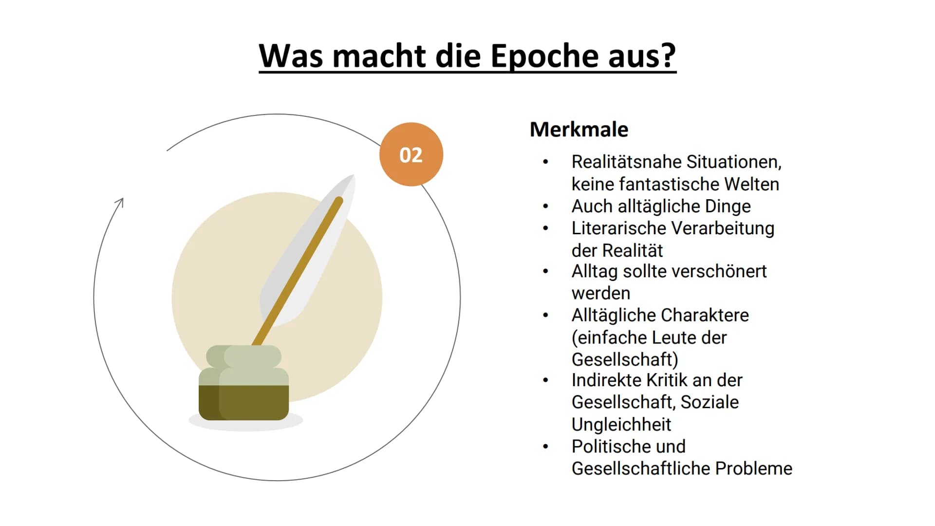 Die Epoche des
Realismus
(1848-1890)
,,Die Epoche der schönen Wirklichkeit" ●
|||||
Historischer Kontext
Industrialisierung
Beginn: 1815
For
