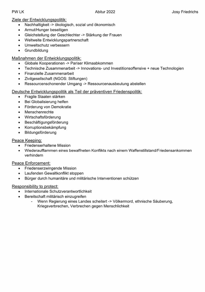 PW LK
Friedenssicherung als nationale und internationale Herausforderung
Erscheinungsformen des internationalen Terrorismus:
Autonomistisch/