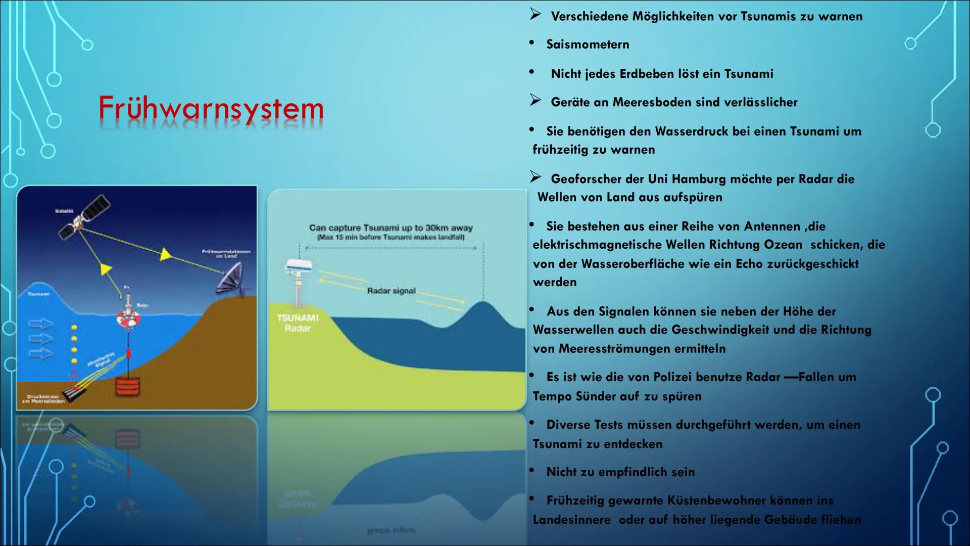 Tsunami # INHALTSVERZEICHNIS

- Was ist ein Tsunami
- Entstehung
- Ausbreitung
- Geschwindigkeit
- Eintreffen eines Tsunamis
- Auswirkungen 