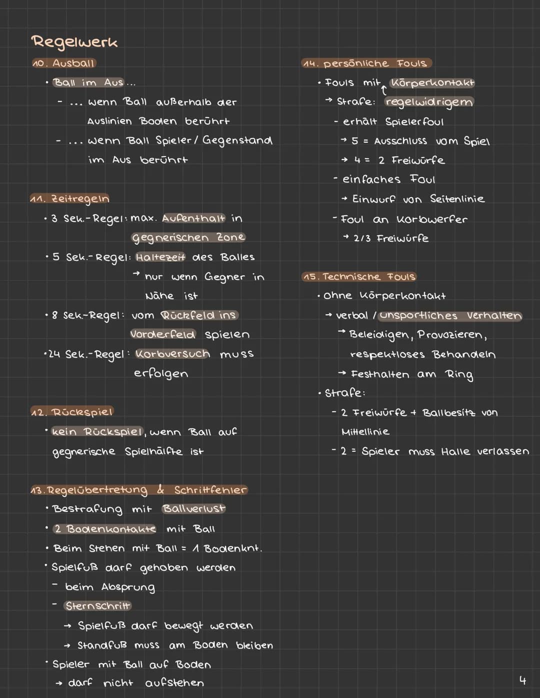 BASKETBALL
2. Tracking
Thema
• laufen mit Ball
Geschichte
Regelwerk
→ verboten
Handlungsbedingung
Passen, Fangen, Dribbling
Korbleger
Positi