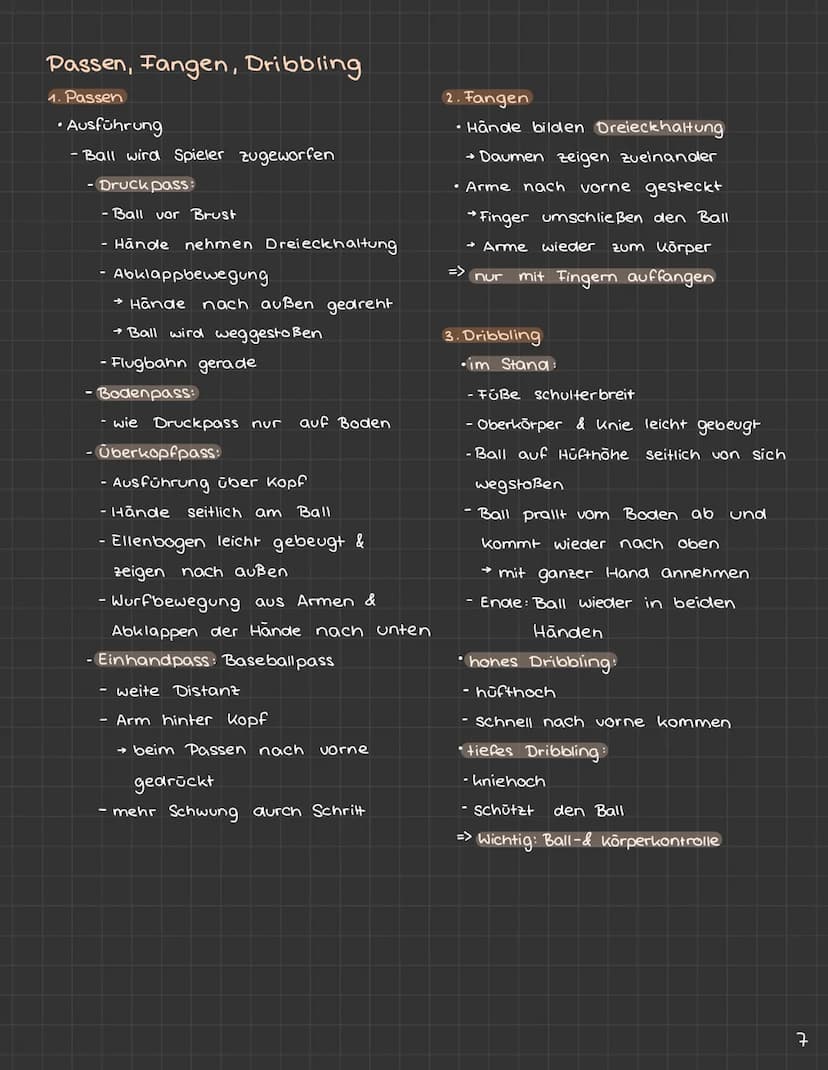 BASKETBALL
2. Tracking
Thema
• laufen mit Ball
Geschichte
Regelwerk
→ verboten
Handlungsbedingung
Passen, Fangen, Dribbling
Korbleger
Positi