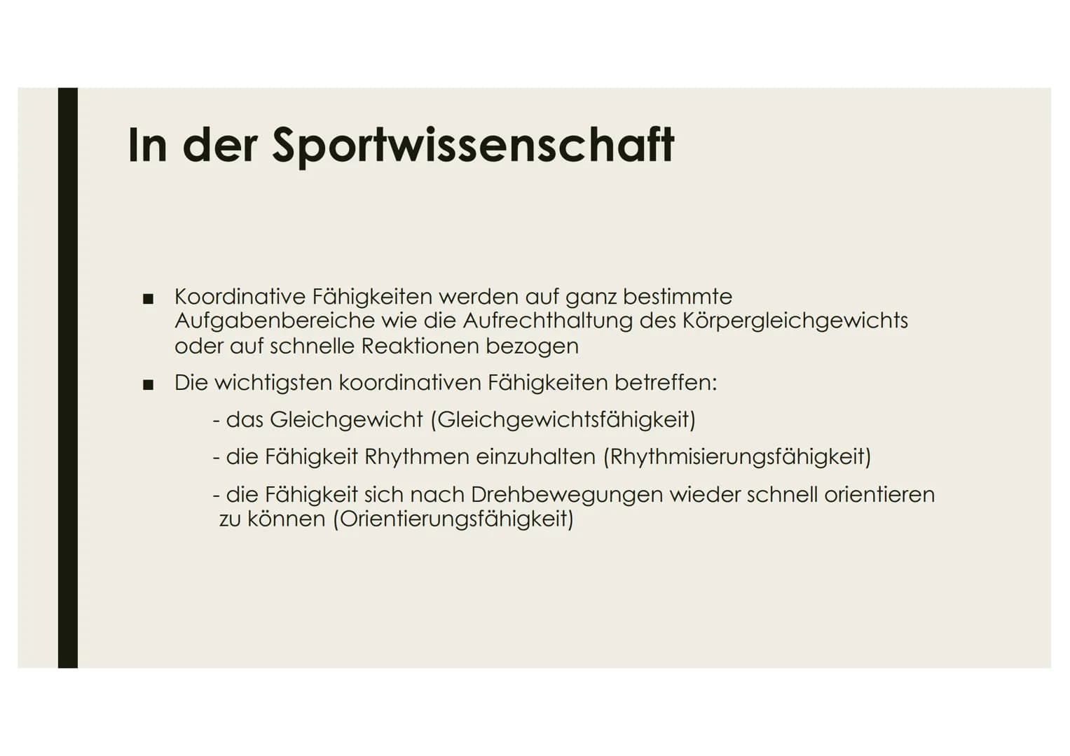 KOORDINATIONSLEISTUNGEN
UND KOORDINATIVE
FÄHIGKEITEN
Name Interpersonale Koordination
Definition: Abstimmung nichtsprachlichen Verhaltens
In