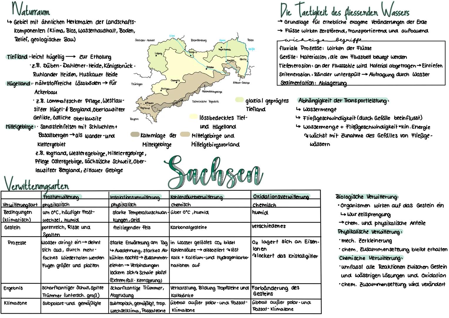 # Naturraum

Gebiet mit ähnlichen Merkmalen der Landschafts-
komponenten (Klima, Bios, Wasserhaushalt, Boden,
Relief, geologischer Bau)

Tie