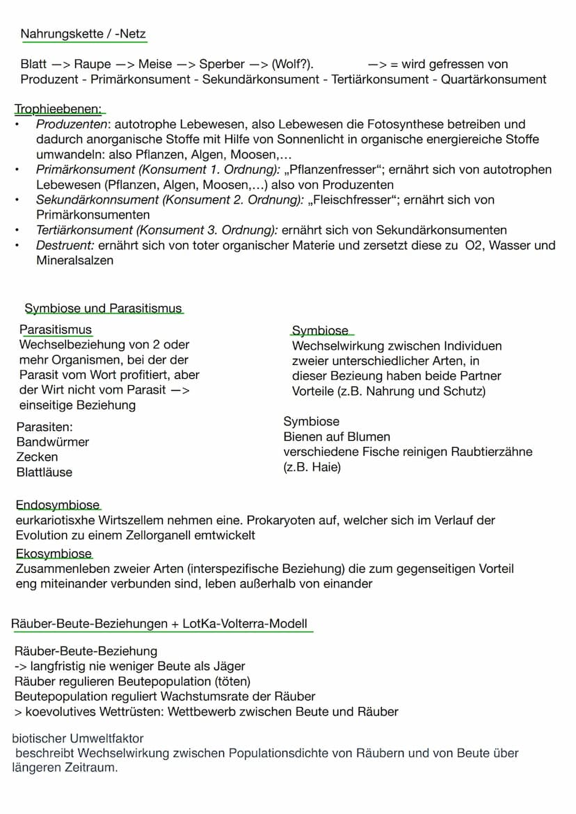 Abiotische und biotische Faktoren
abiotische Faktoren: Faktoren, die von
der unbelebten Umwelt ausgehen und die
Lebewesen in ihrer Umwelt be
