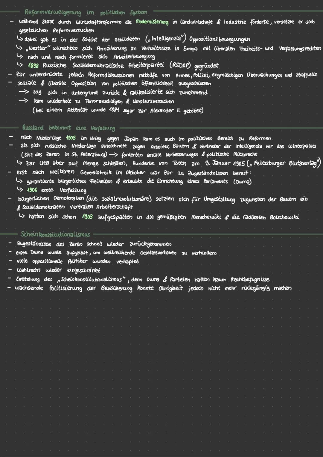 3. RUSSLAND IM 19. JH.
zwischen Ruckständigkeit und Modernisierung
Rückständigkeit in allen Bereichen
russische Gesellschaft auch noch in zw