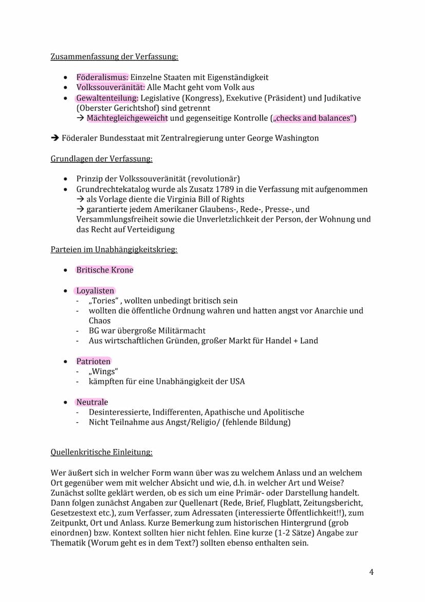Lernzettel Geschichte Nr.1
Verlauf ab 1770:
5. März 1770
10. Mai 1773
12. Dez. 1773
Frühjahr 1774
● Boston Massacre
→ wurde von den Sons of 