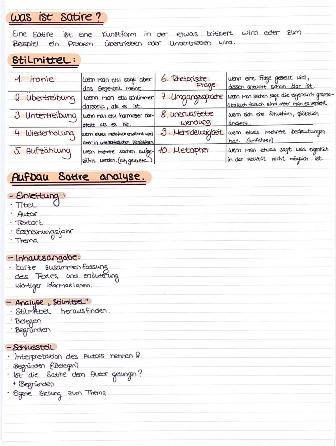 Was ist Satire? Anleitung zur Analyse