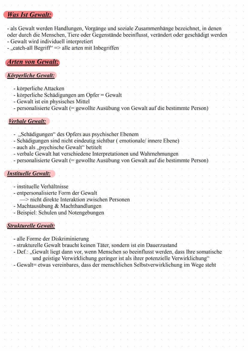 Gewalt
Inhaltsangabe:
- Gewalt Allgemein/ Arten der Gewalt
Ursachen von Aggressionen
(Freud, Dollard, Loren, Bandura)
- Heitmeyer
- PowerPoi