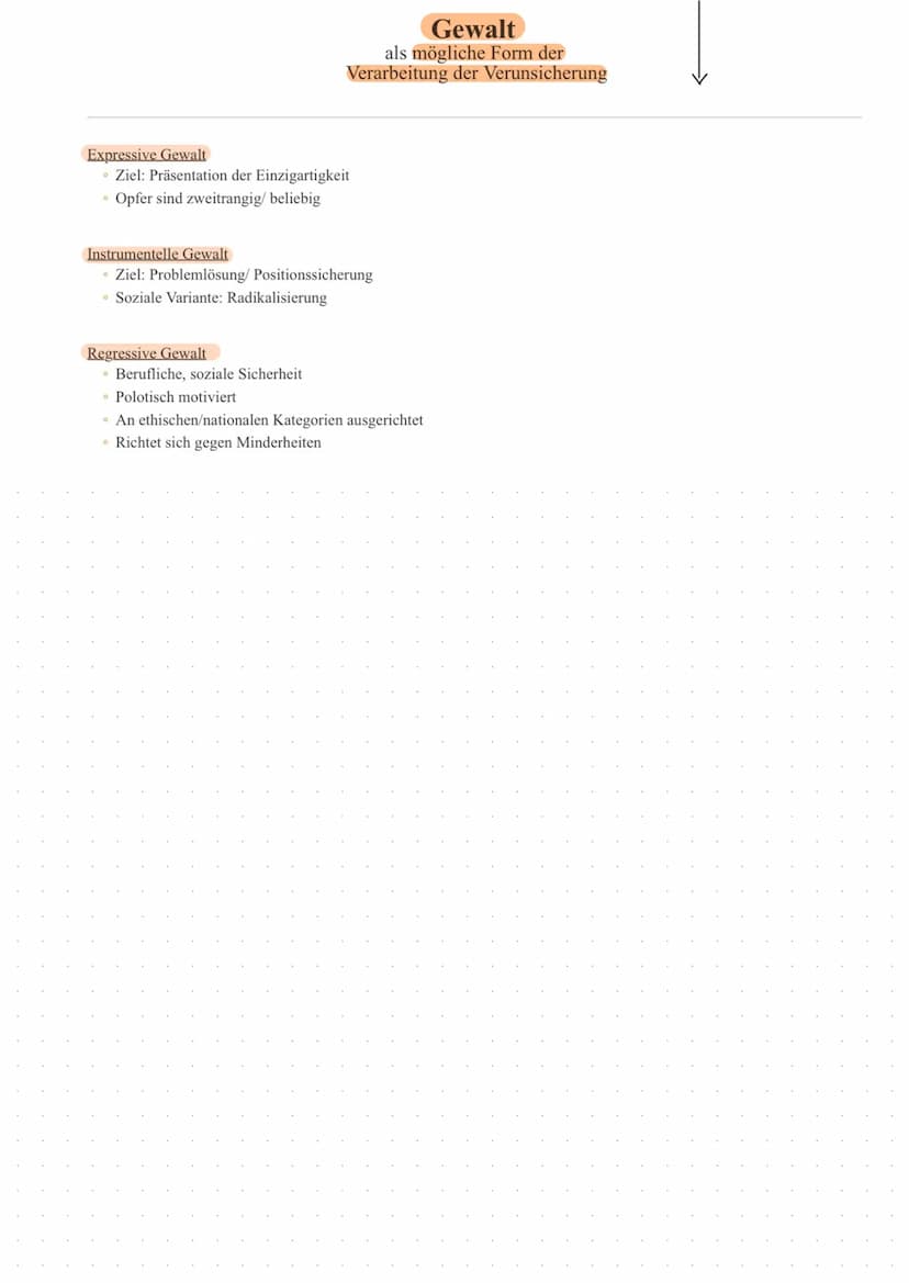 Gewalt
Inhaltsangabe:
- Gewalt Allgemein/ Arten der Gewalt
Ursachen von Aggressionen
(Freud, Dollard, Loren, Bandura)
- Heitmeyer
- PowerPoi