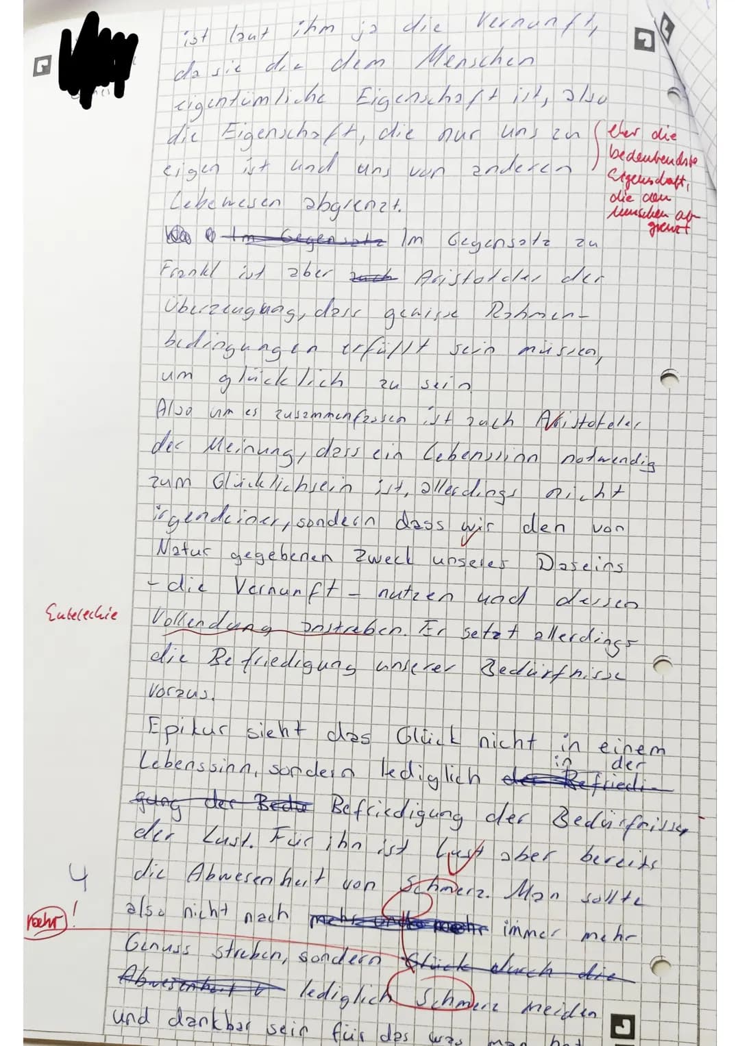 Arbeitsaufgaben
1.
2.
3.
Fassen Sie den vorliegenden Text ,Bedürfniserfüllung als Weg zum Glück?" in eigenen
Worten zusammen.
30 BE
zusammen