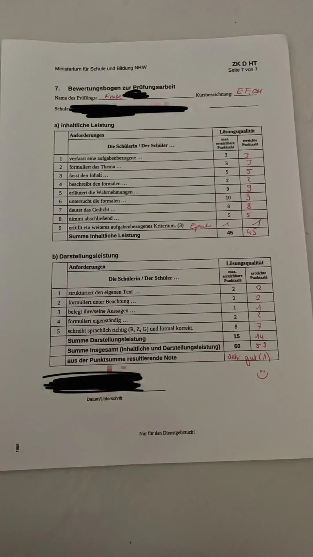 1955
Ministerium für
Schule und Bildung
des Landes Nordrhein-Westfalen
1
Zentrale Klausur am Ende der Einführungsphase
2023
Deutsch
ZK D HT
