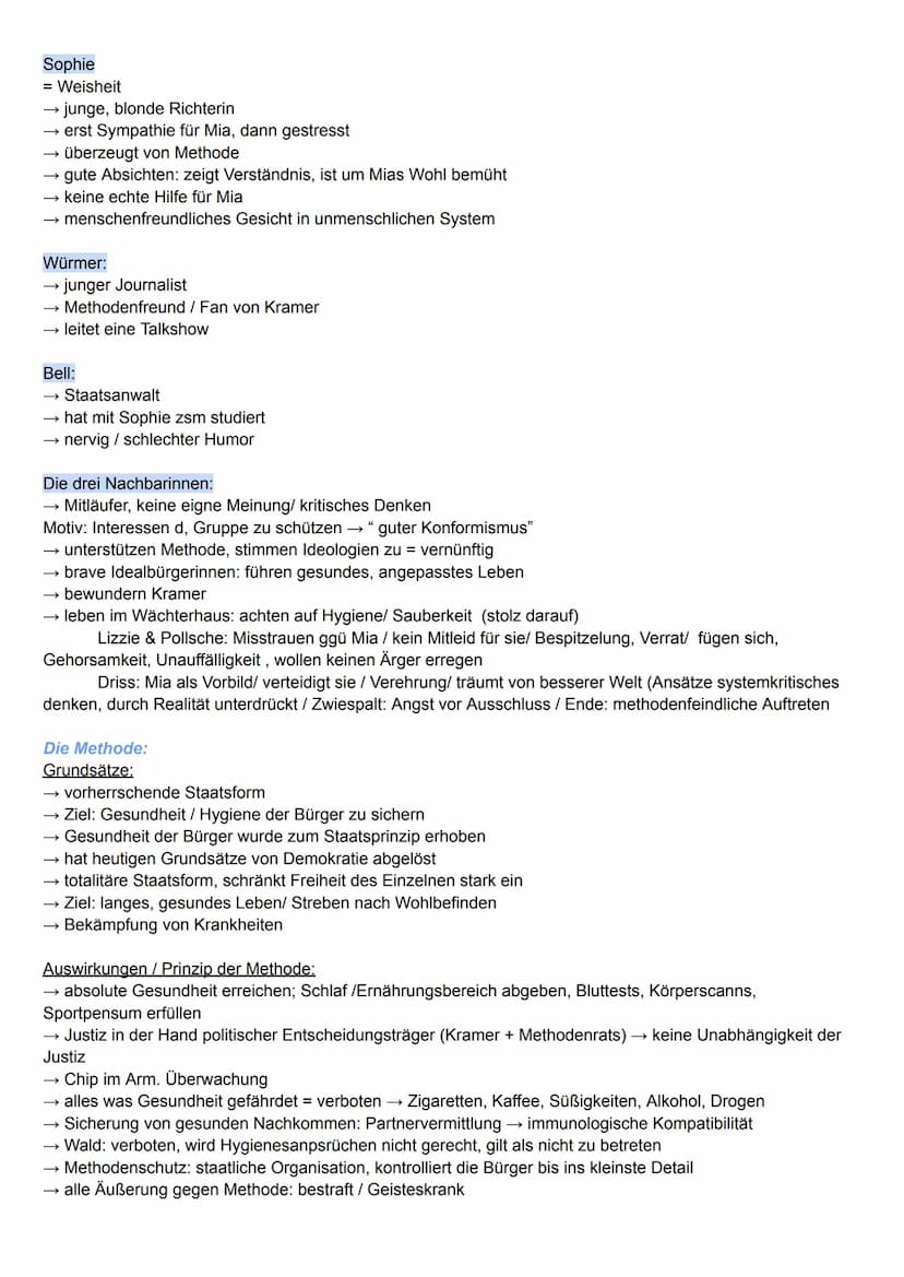 →von Juli Zeh (2009)
→ dystopische Literatur / Roman
→spielt in der Mitte des 21. Jahrhunderts (2057)
→ Methode steht im Zentrum des Roman →
