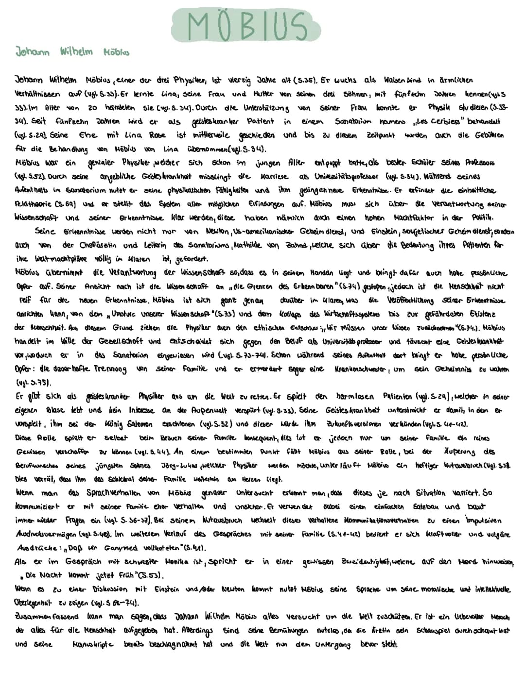 Charakterisierung Möbius