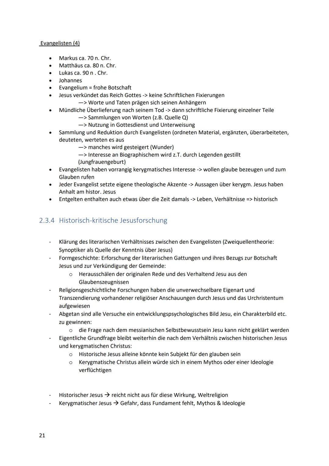 Inhaltsverzeichnis
1 Religion und Wirklichkeit.
1.1 Bedeutung von Religion
1.1.1 Religionsbegriff...
1.1.2 Funktion von Religion.
1.1.3 Gott