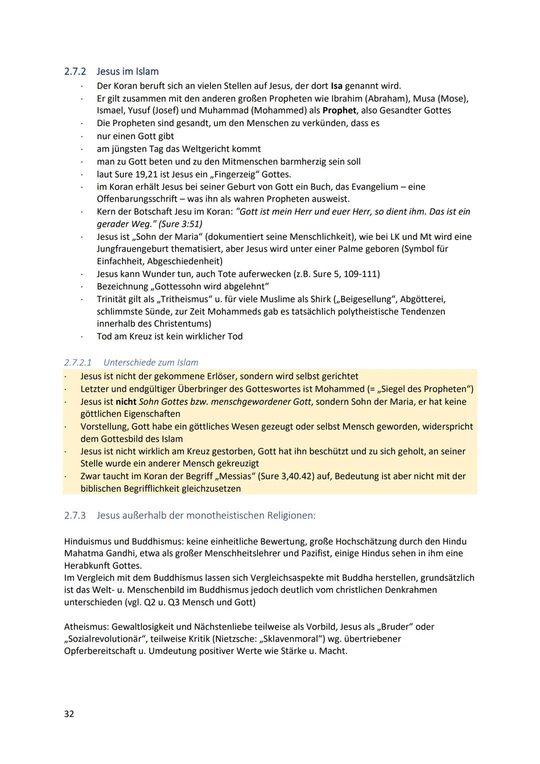 Inhaltsverzeichnis
1 Religion und Wirklichkeit.
1.1 Bedeutung von Religion
1.1.1 Religionsbegriff...
1.1.2 Funktion von Religion.
1.1.3 Gott