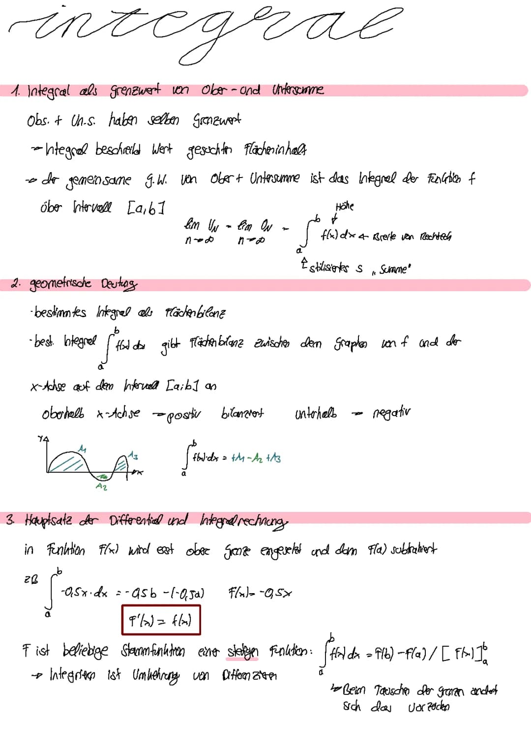 Integralrechnung