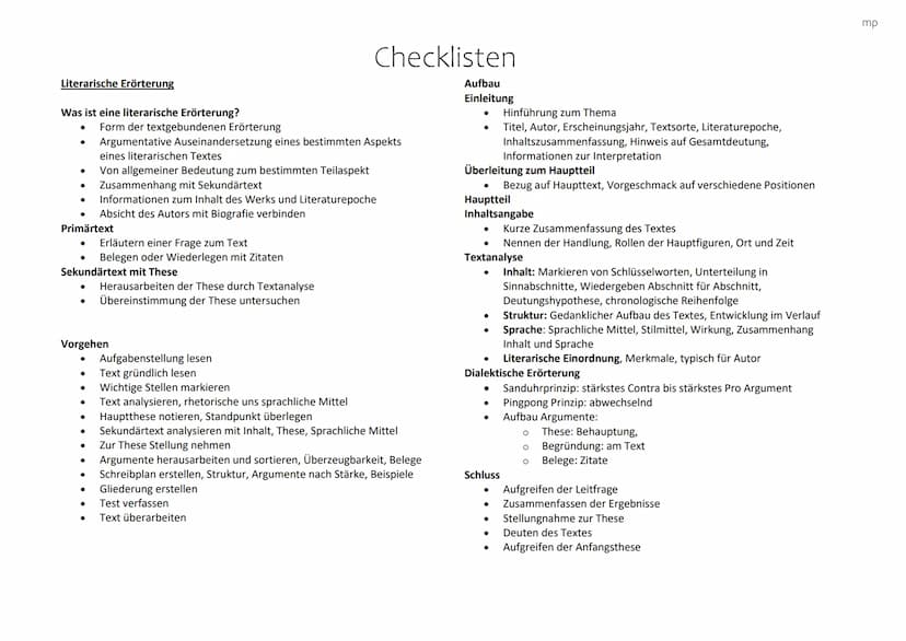 mp
uu
Dramenszenenanalyse
Was ist eine Dramenszenenanalyse?
•
Checklisten
Textanalyse, Auseinandersetzung mit Theaterstücken (Textgattung
,,