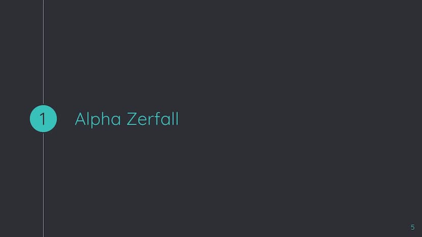 ZERFALLS - UND
STRAHLUNGSARTEN GLIEDERUNG
O
O
O
O
Basics/Vokabular
Alpha-Zerfall
Beta-Zerfall
Gammastrahlung
Halbwertszeit und spezifische A