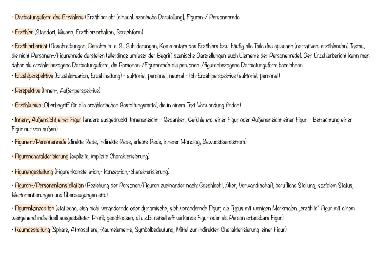 RAUMGESTALTUNG
Der Raum als Schauplatz der Ereignisse lässt sich durch die jeweilige Funktion, die er in der Erzählung einnimmt, bestimmen
R