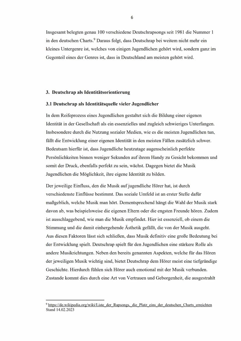 Der Einfluss von Deutschrap auf die Jugendsprache am Beispiel von
Beyazz und Haftbefehl
NO
SON DE L'AN
ABOX
NIMIL
1
GUCCI
ANOPE
Schriftliche