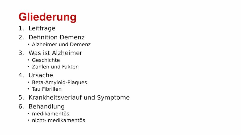 Gesundes Hirn
38
Alzheimer-Demenz
Hirnrinde
Hippocampus
GFS Biologie
Fortgeschrittene Alzheimer-Krankheit
Stark
- geschrumpfte
Rinde
Extrem
