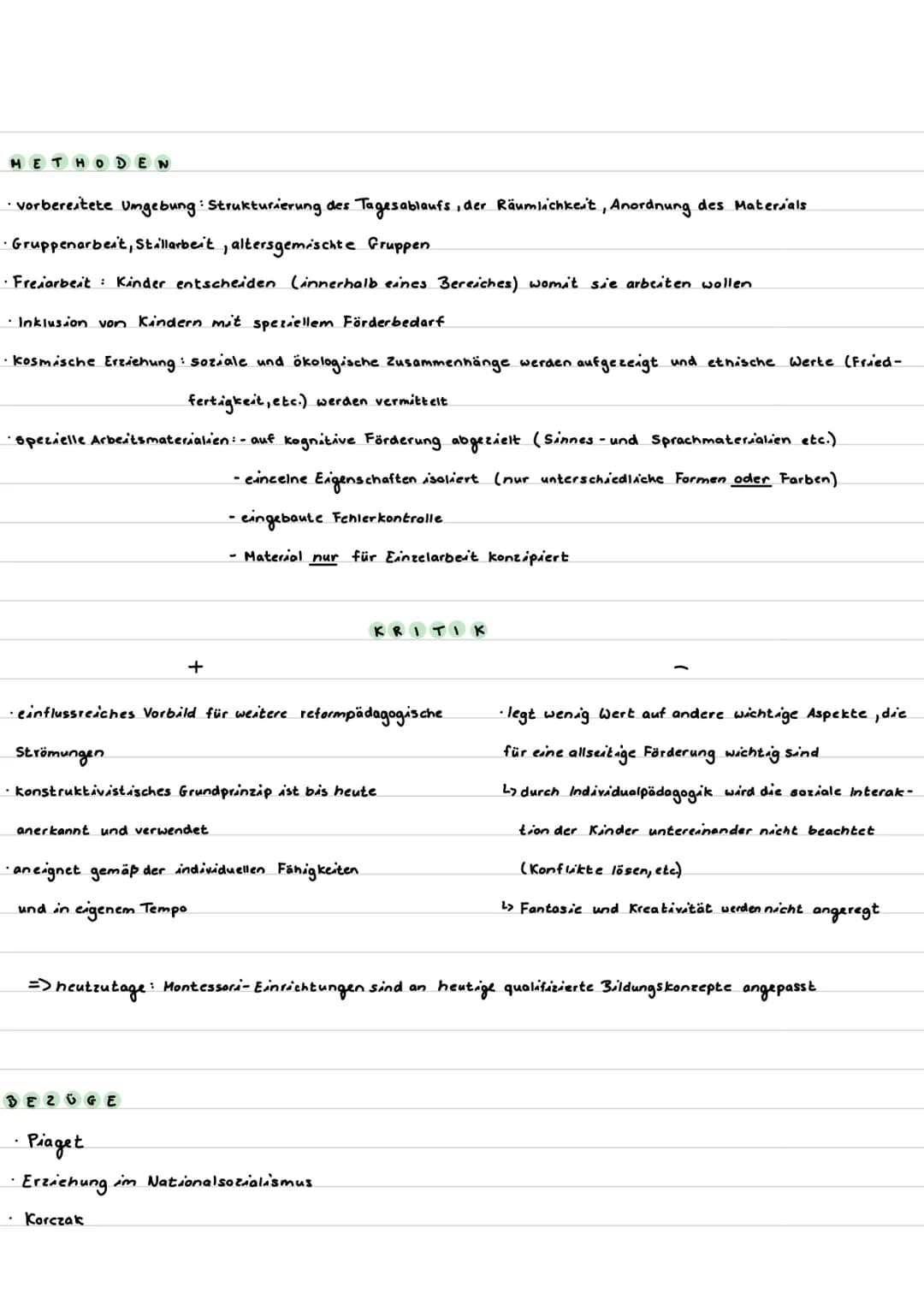 ZUR
mant
MONTESSORI-RADAfaçık
PERSON
مهم قم نمیم
· Maria Montessori - Vertreterin der Reformpädagogik
* 1870 + 1952
• studierte Medizin, Pro