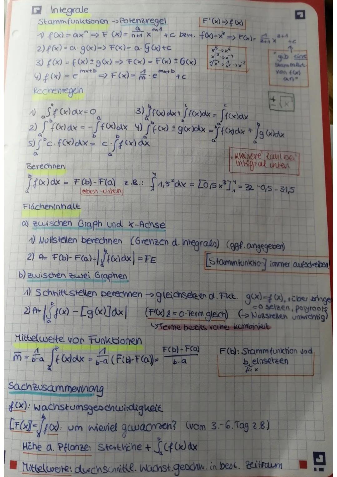 # Analysis Wiederholung

Ableitungsregeln: Tangentensteigung damit bestimmen

- Potenzregel: $f(x)=x^n=> f'(x)=n.x^{n-1}$

- Faktorregel:

$