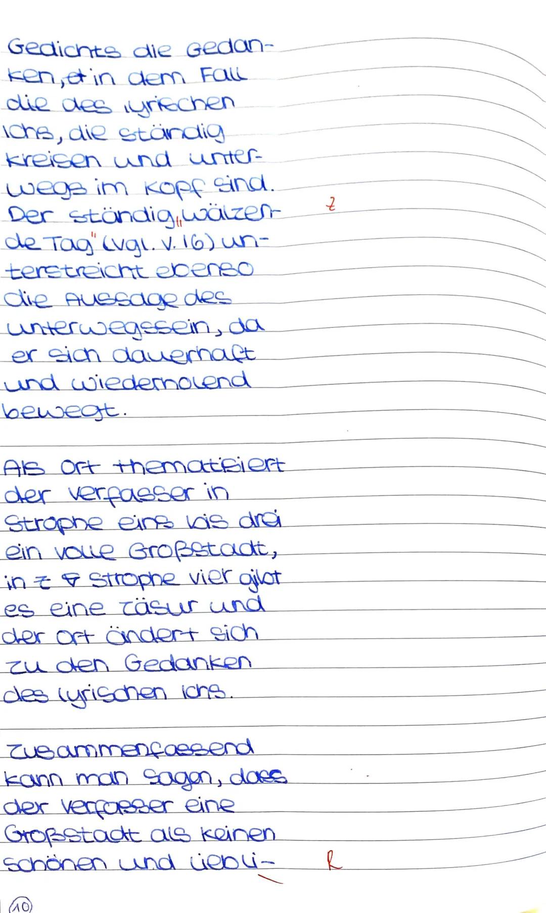 1. Klausur Deutsch LK
Das(mir) vorliegende
Gedicht Das sind die
Straßen..." wurde im
veröffentlicht! Jahre 1913 von Ernst
Wilhelm Lotz verfa