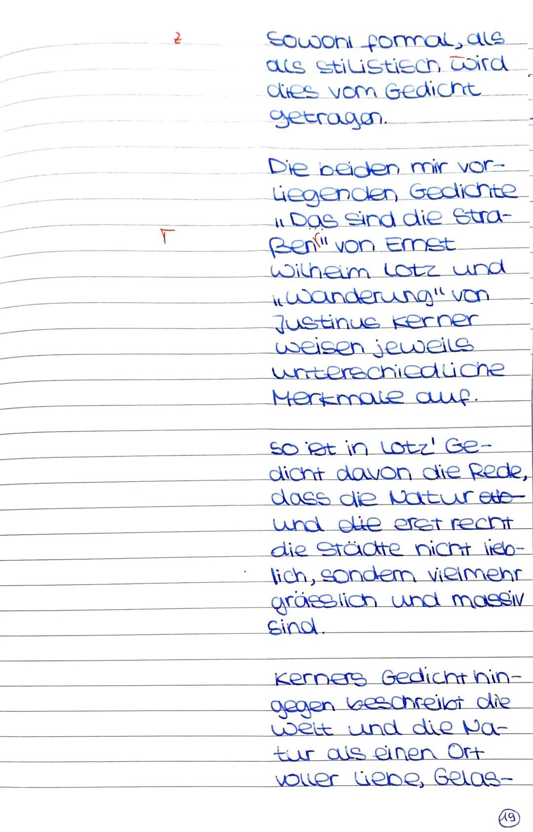 1. Klausur Deutsch LK
Das(mir) vorliegende
Gedicht Das sind die
Straßen..." wurde im
veröffentlicht! Jahre 1913 von Ernst
Wilhelm Lotz verfa