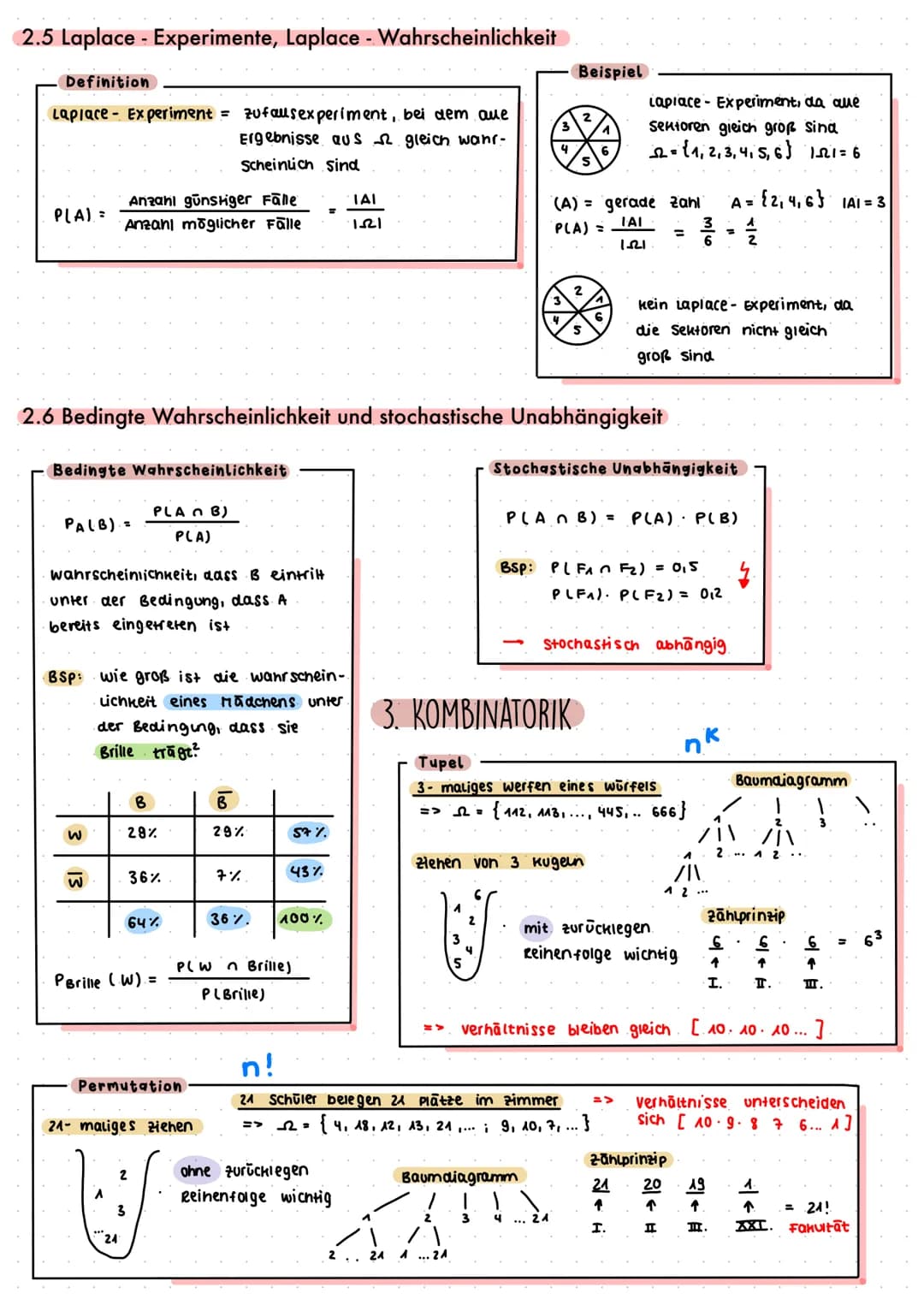 1. ZUFALLSEXPERIMENTE
1.1 Einstufige und mehrstufige Zufallsexperimente
Definition
Zufallsexperiment = Experiment mit mehreren Ausgängen und