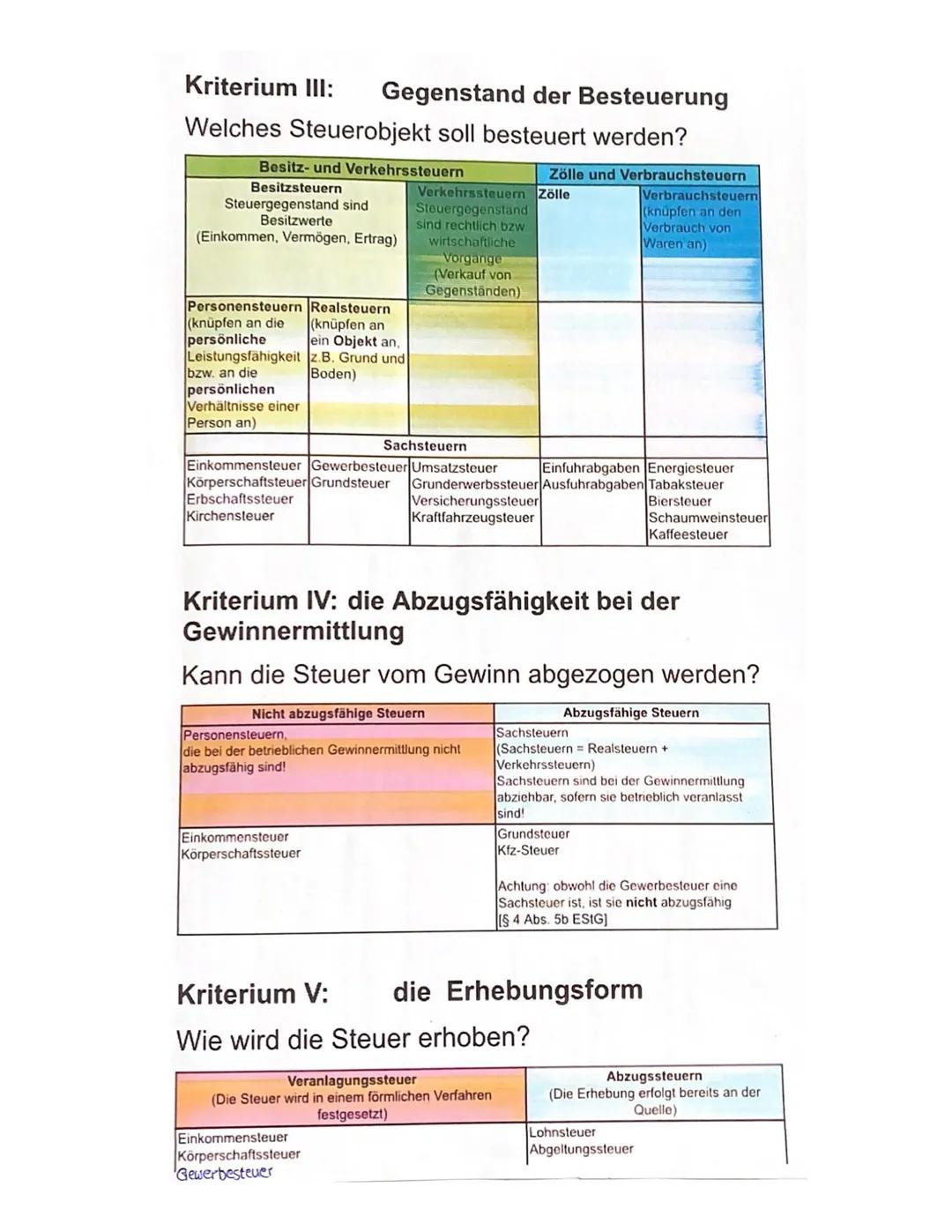 Der Steuerbegriff gem. §3 AO

→Geldleistungen

Nie Sachleistungen oder Dienstleistungen
→ ohne Gegenleistung
Steuern sind nicht zweckgebunde