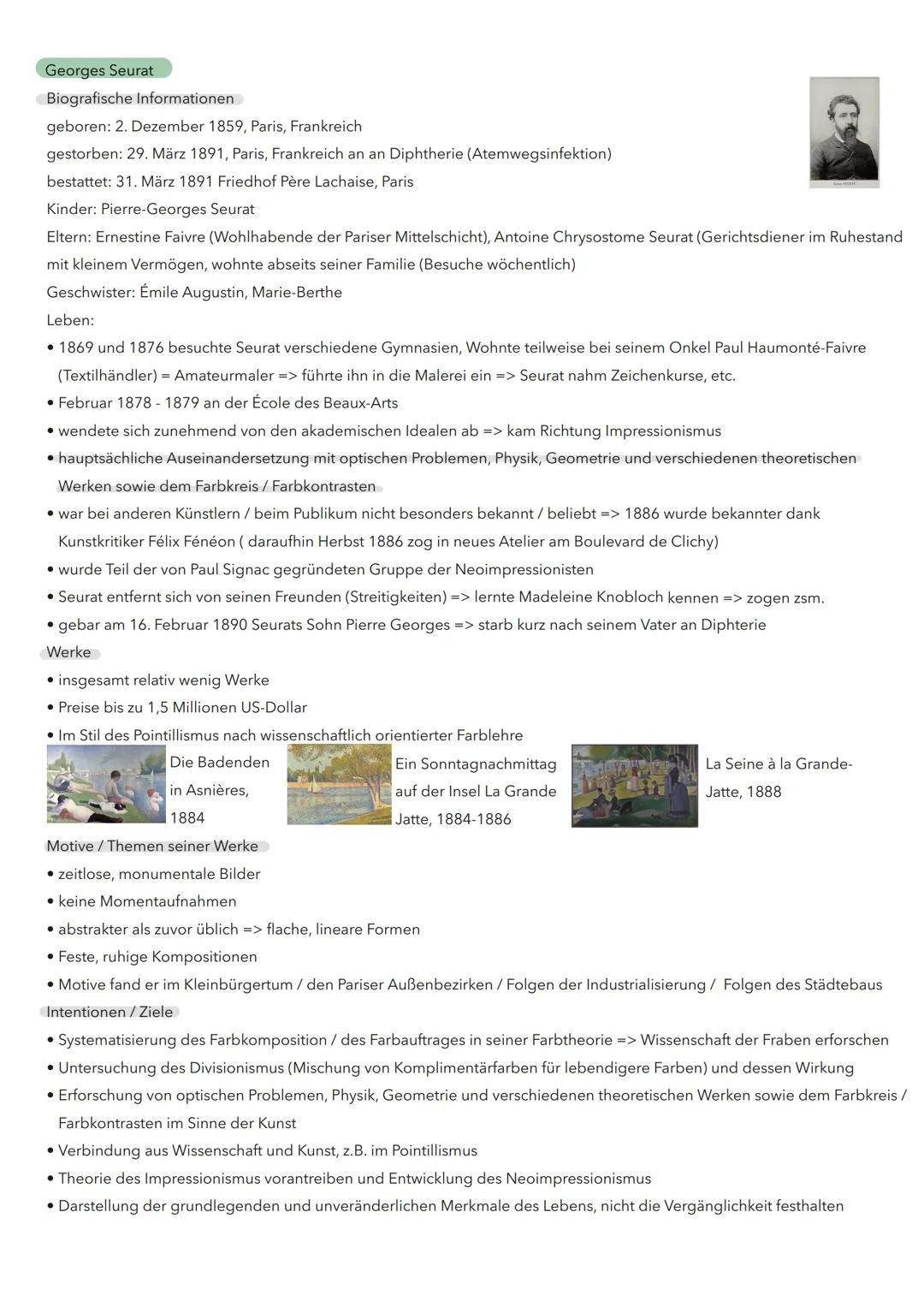 Die Väter der Moderne

Charlotte Lehmann 10/2

Kunst GK1

Abgabe: 10.01.2023 # Wegbereiter / Väter der Moderne

Kunstgeschichte: Auf dem Weg