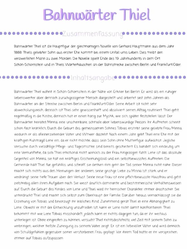 Know Bahnwärter Thiel  thumbnail