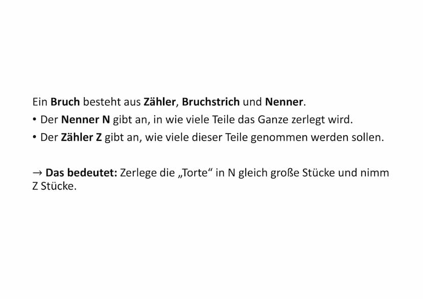 Brüche
- wiederholen
@A.Kilinc
18.12.2020 Was sind Brüche?
e
Mit Brüche können wir die Anteile bestimmen. Ein Bruch besteht aus Zähler, Bruc
