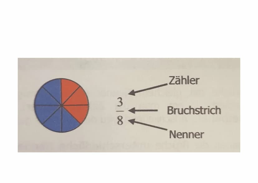 Brüche
- wiederholen
@A.Kilinc
18.12.2020 Was sind Brüche?
e
Mit Brüche können wir die Anteile bestimmen. Ein Bruch besteht aus Zähler, Bruc