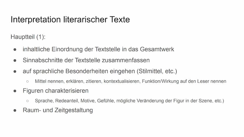 Gliederung
• Analyse pragmatischer Texte
• Interpretation literarischer Texte
• Erörterung literarischer Texte
Erörterung pragmatischer Text