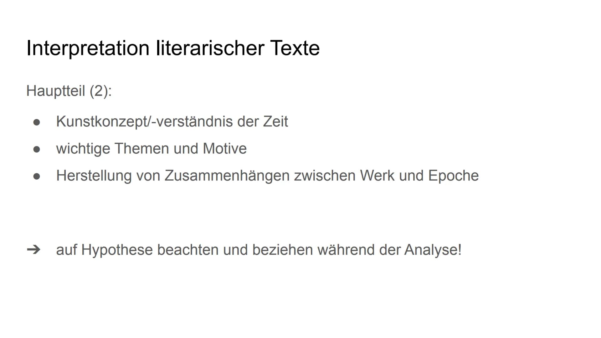Gliederung
• Analyse pragmatischer Texte
• Interpretation literarischer Texte
• Erörterung literarischer Texte
Erörterung pragmatischer Text