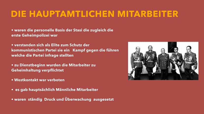 Geschichte der DDR
MINISTERIUM FÜR
STAATSSICHERHEIT
MINISTERIUM
A
ERIUM FÜR
STAATSSICHERHEIT INHALT
MINISTERIUM
0
A
ERIUM FÜR
STAATSSICH
• D