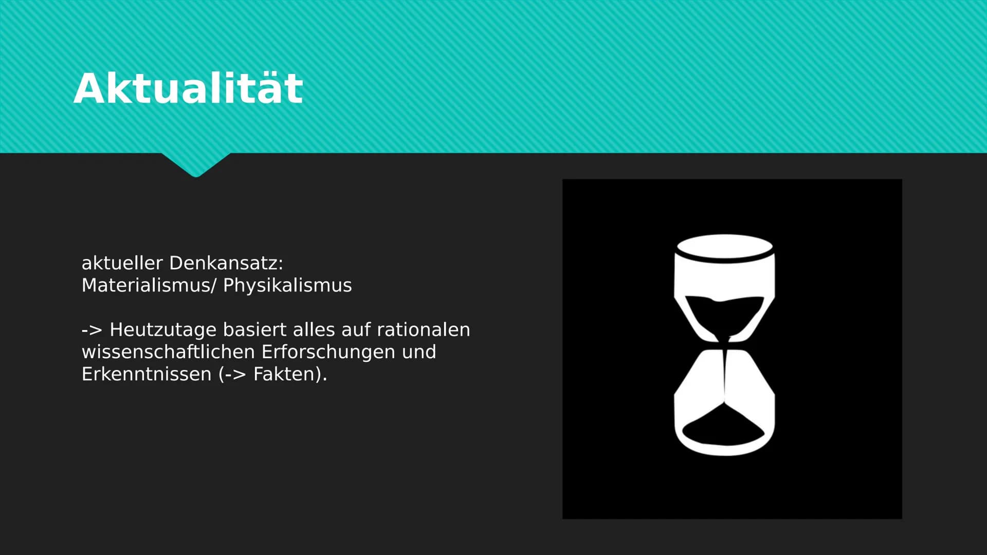 Begriffe der Leib-Seele-
Problematik Inhaltsverzeichnis
1. Idealismus
2. Dualismus
3. Materialismus
4. Reduktionismus
5. Physikalismus
6. Su