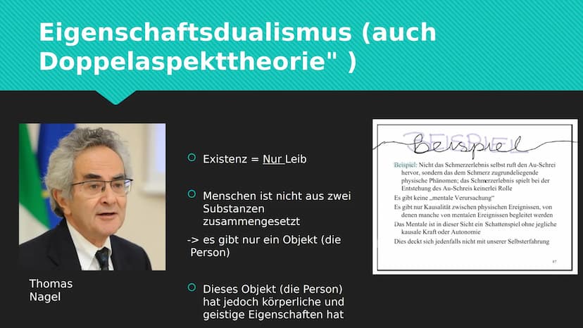 Begriffe der Leib-Seele-
Problematik Inhaltsverzeichnis
1. Idealismus
2. Dualismus
3. Materialismus
4. Reduktionismus
5. Physikalismus
6. Su