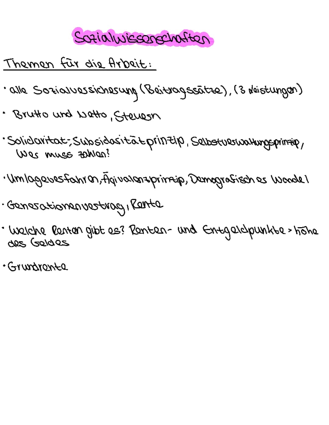 Sozialversicherungen 