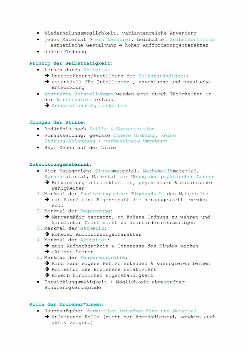 Biografie:
● 1870 1952 aus Italien
● Studium:
➜Medizin (Promotion)
Psychologie
Maria Montessori
→ Pädagogik
⇒ breites wissenschaftliches Fun