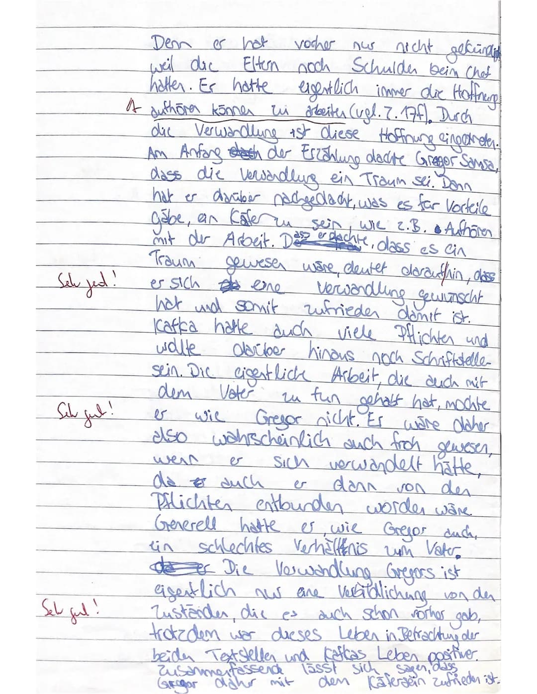 SymmaMITRITT COU
Deutsch Q1,2-G91
Jy
1
Thema: Franz Kafka: Die Verwandlung
Aufgabenstellung:
48
1. Analysieren Sie die vorliegenden Auszüge 