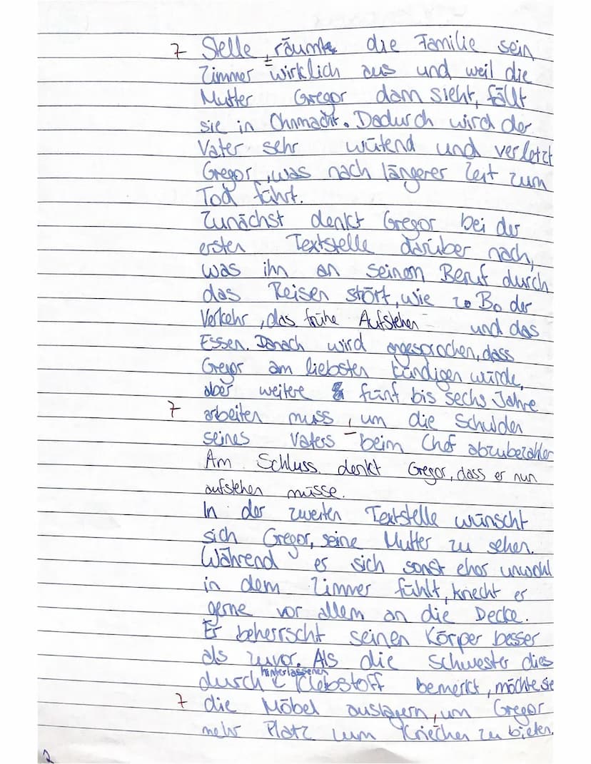 SymmaMITRITT COU
Deutsch Q1,2-G91
Jy
1
Thema: Franz Kafka: Die Verwandlung
Aufgabenstellung:
48
1. Analysieren Sie die vorliegenden Auszüge 