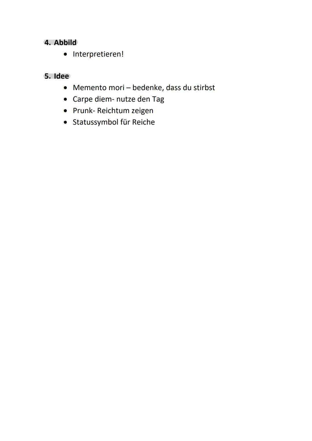 Werkbetrachtung schreiben
1. Bestandsaufnahme
• Einleitung
• Name des Künstlers, Titel des Werkes, Entstehungsjahr,
Format, Maße, Ausstellun