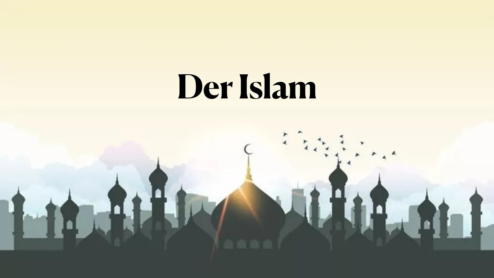 IM
Der Islam Inhaltsverzeichnis
Allgemein
Die Geschichte
Die Gläubigen
Glaubensrichtungen im Islam
Symbole im Islam
Hochzeiten
Tod und Erlös