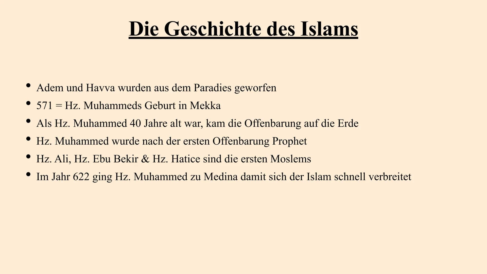 IM
Der Islam Inhaltsverzeichnis
Allgemein
Die Geschichte
Die Gläubigen
Glaubensrichtungen im Islam
Symbole im Islam
Hochzeiten
Tod und Erlös