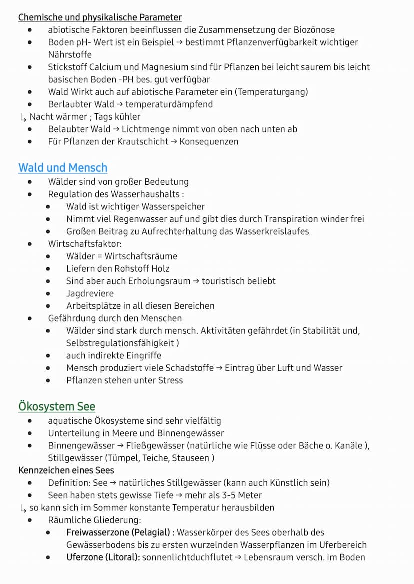 
<h2 id="abiotischefaktoren">Abiotische Faktoren</h2>
<p>Abiotische Faktoren beeinflussen die Aktivität von Lebewesen. Wenn ein Faktor in Ex