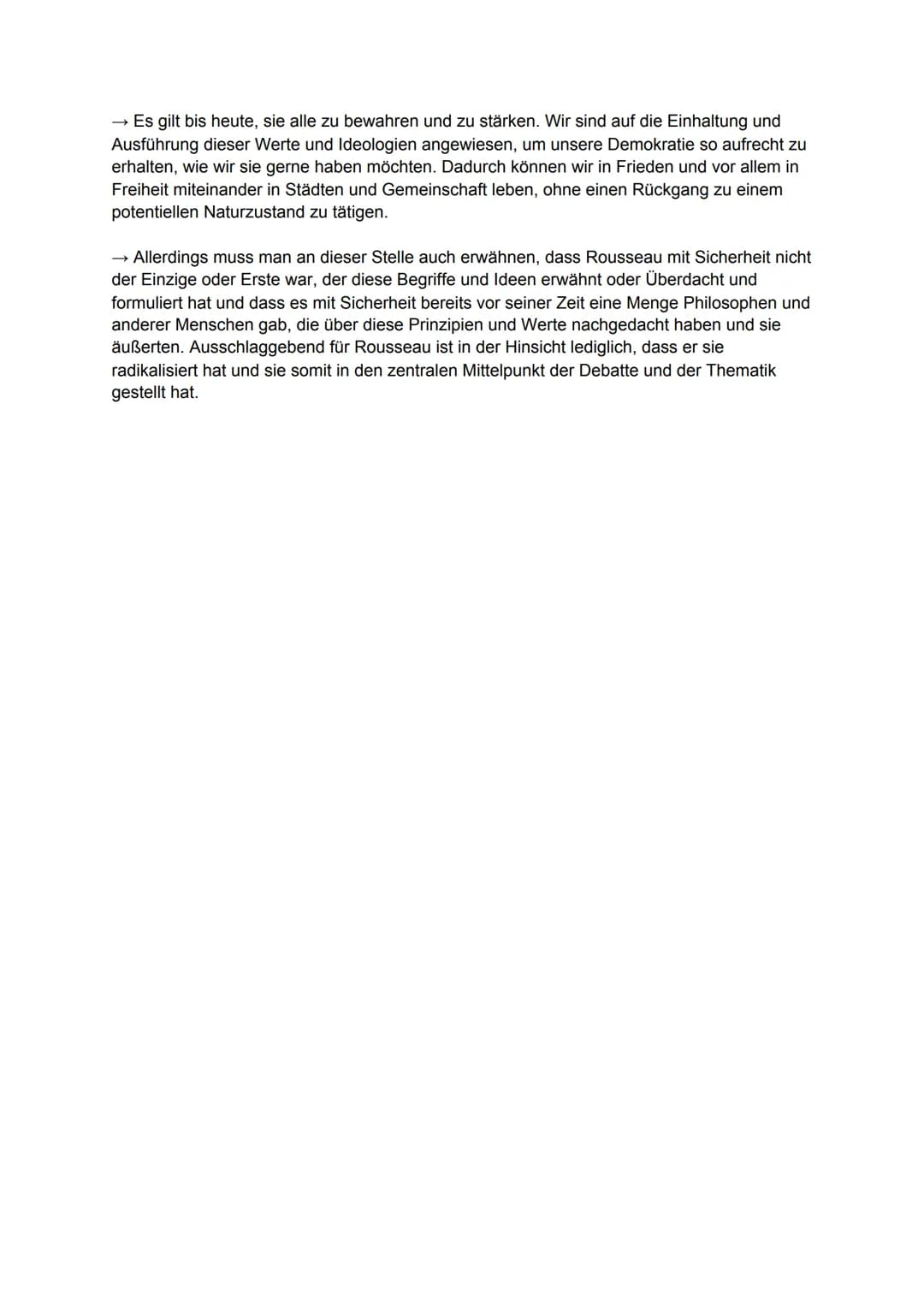 Philosophie GK Q2 Würdigung & Kritik an Rousseau
nr. 1 Würdigung & Kritik an Rousseaus Philosophie:
1. Menschenbild:
Würdigung:
der Mensch s