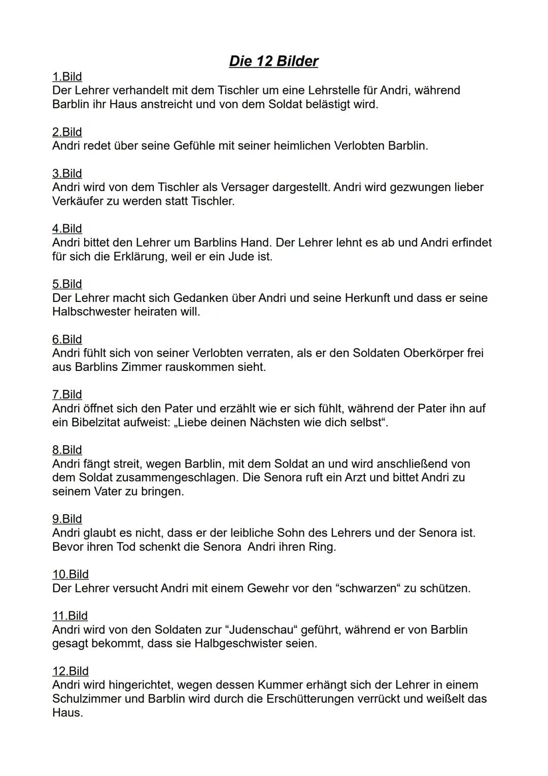 Andorra von Max Frisch
Stück in zwölf Bildern

Max Frisch
Andorra

Text und Kommentar
Suhrkamp BasisBibliothek # Andorra von Max Frisch

1. 